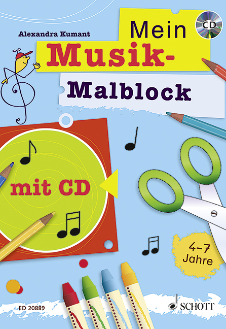 Front Cover Image Mein Musik-Malblock