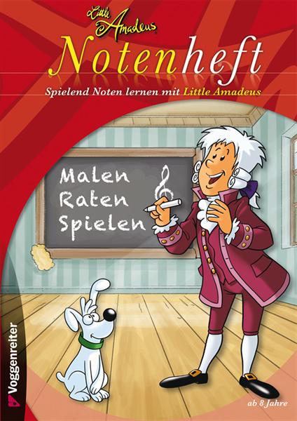 Front Cover Image Little Amadeus Notenheft