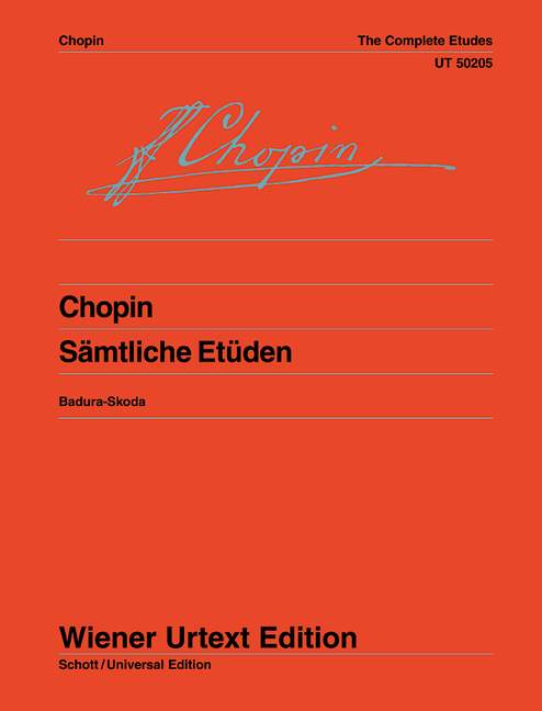 Front Cover Image Sämtliche Etüden op. 10 + 25