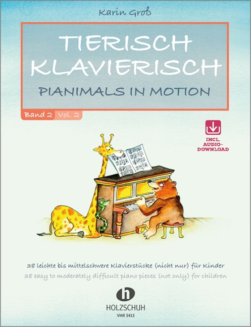 Front Cover Image Tierisch Klavierisch Band 2