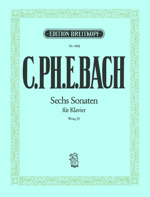 Other Cover Image Die 6 Sammlungen, Heft 1: Sechs Claviersonaten Wq 55/1-6 (H. 244, 130, 245, 186, 243, 187)