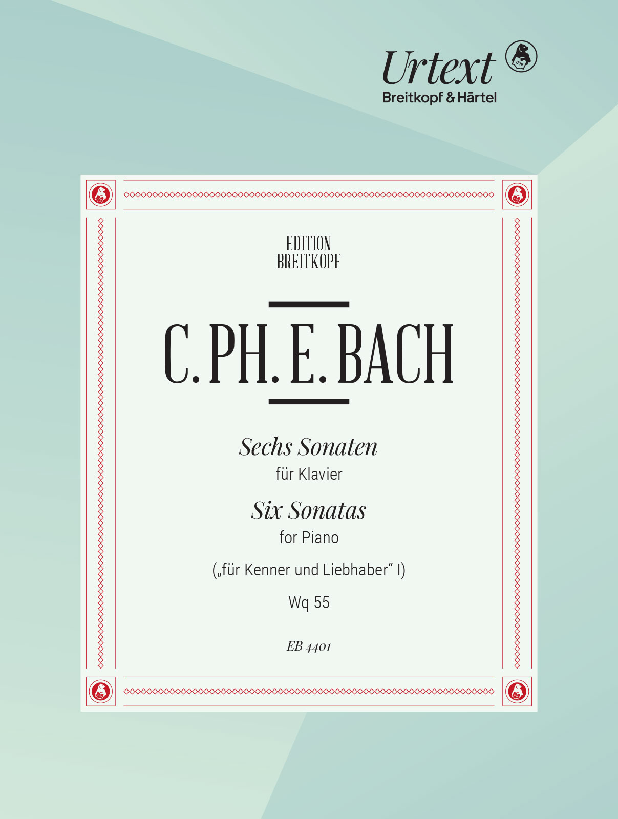 Other Cover Image Die 6 Sammlungen, Heft 1: Sechs Claviersonaten Wq 55/1-6 (H. 244, 130, 245, 186, 243, 187)