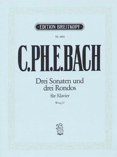 Other Cover Image Die 6 Sammlungen, Heft 3: Claviersonaten nebst einigen Rondos für das Forte-Piano Wq 57/1-6 (H. 265, 247, 271, 208, 266, 173)