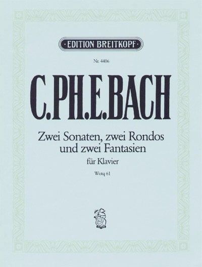 Other Cover Image Die 6 Sammlungen, Heft 6: Claviersonaten und Freie Fantasien nebst einigen Rondos für das Forte-Piano Wq 61/1-6 (H. 288, 286, 289, 290, 287, 291)