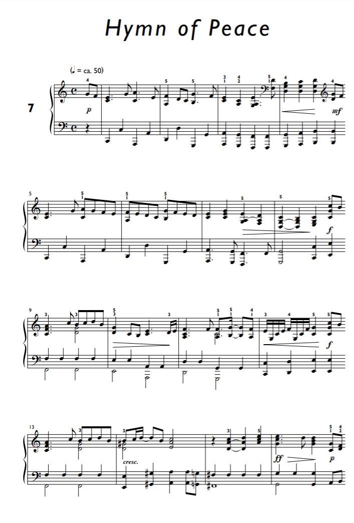 Other Cover Image Rock Ballads 1 - 8 Klavierstücke