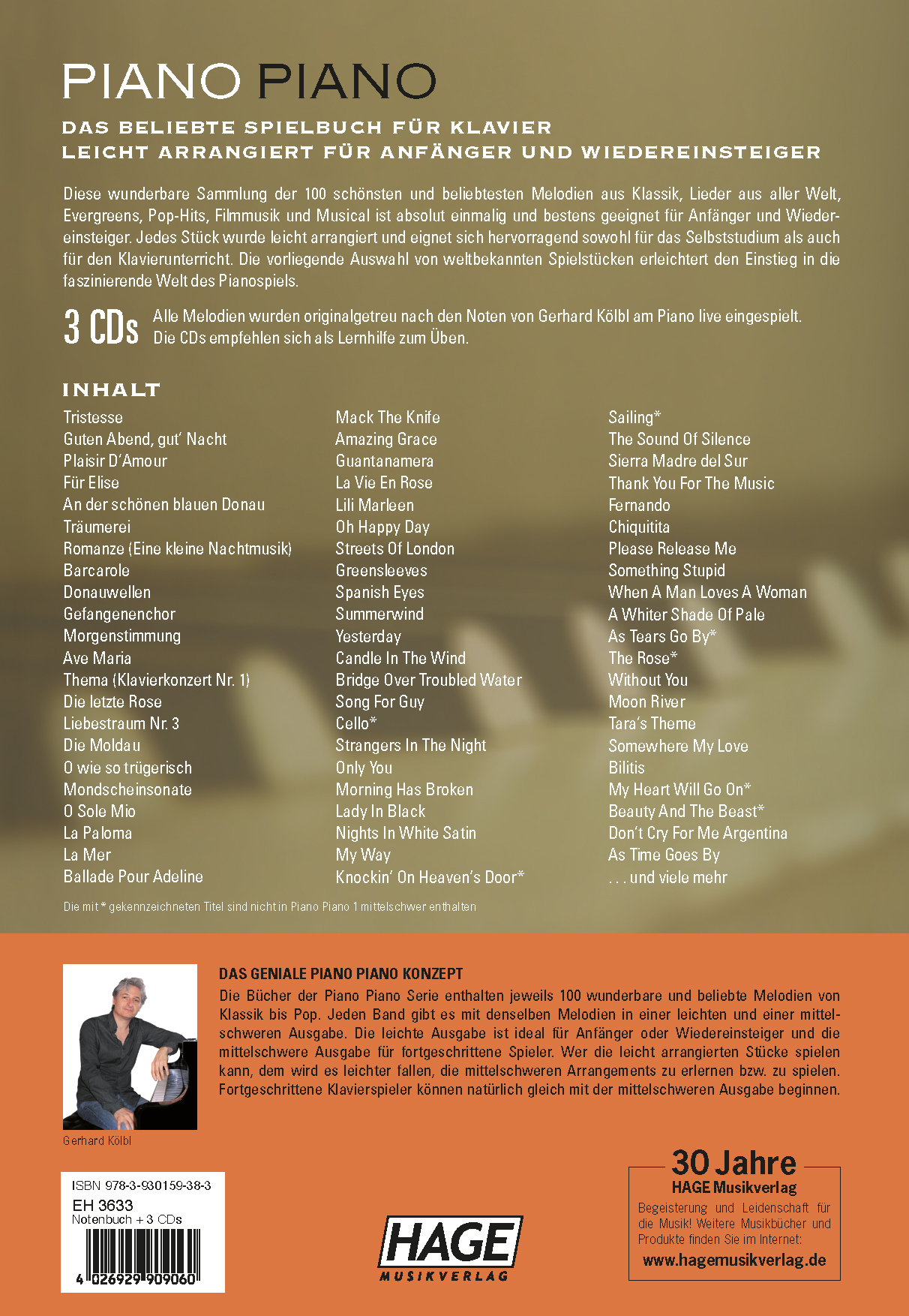 Other Cover Image Piano Piano 1 - leicht (mit 3 CDs)