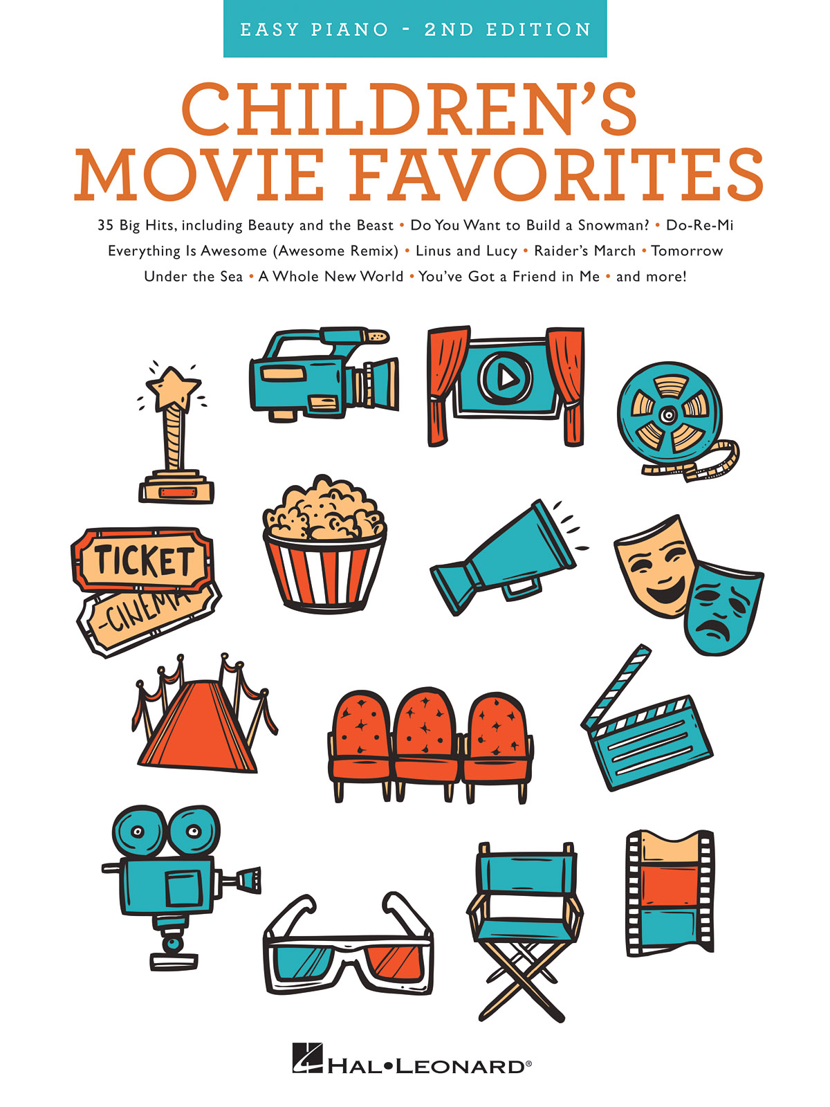 Front Cover Image Children's Movie Favorites - 2nd Edition