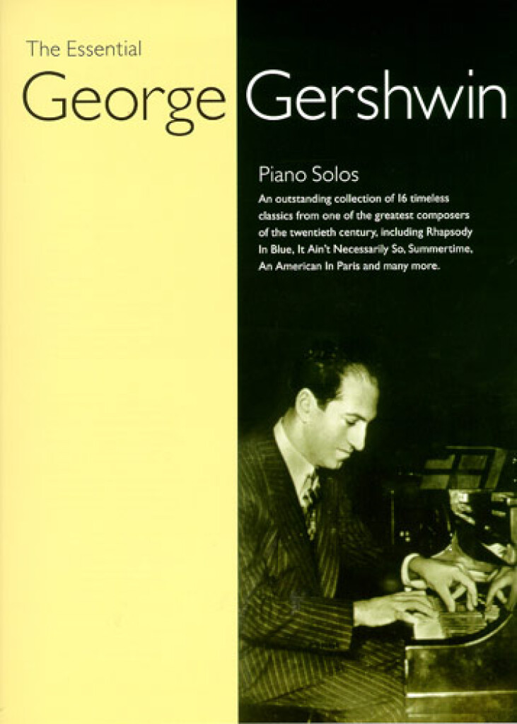 Front Cover Image The Essential George Gershwin