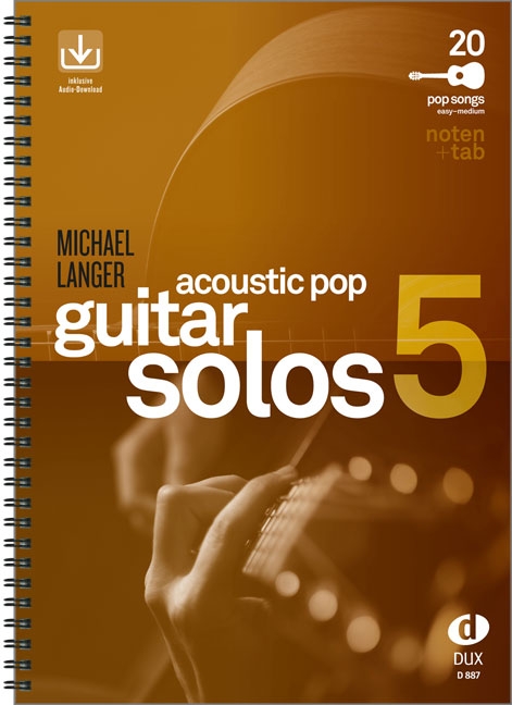 Front Cover Image Acoustic Pop Guitar Solos 5