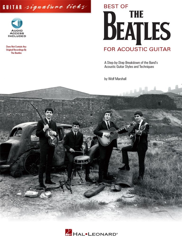 Front Cover Image Best of the Beatles for Acoustic Guitar