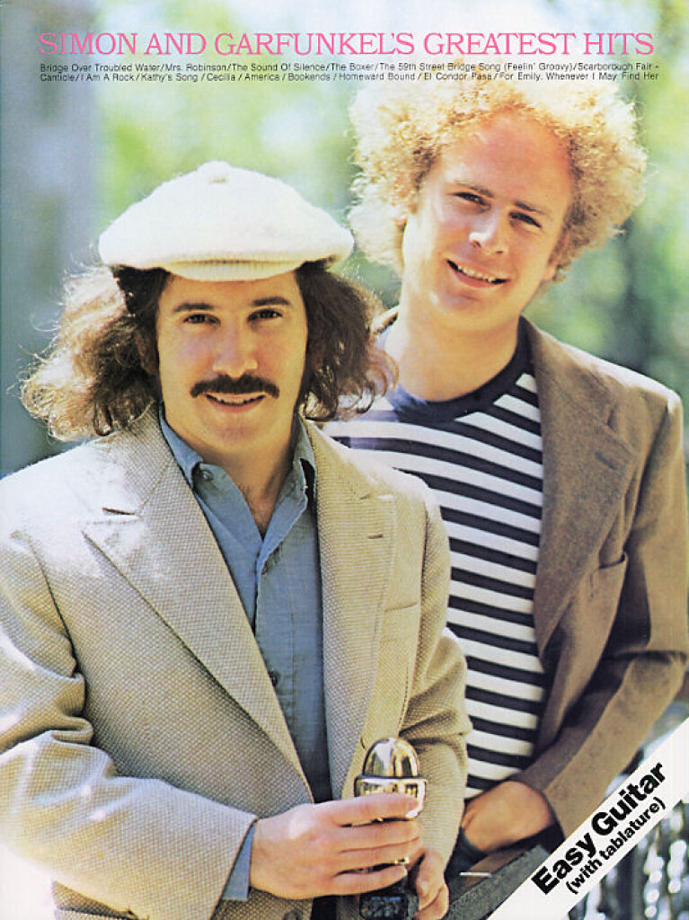 Front Cover Image Simon & Garfunkel's Greatest Hits for easy Guitar