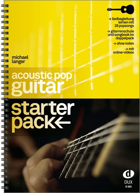Front Cover Image Acoustic Pop Guitar Starter Pack