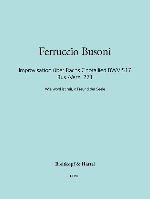 Other Cover Image Improvisation über BWV 517