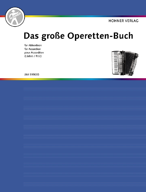 Front Cover Image Das große Operetten-Buch für Akkordeon