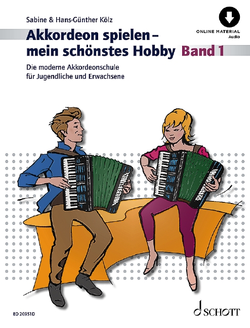 Front Cover Image Akkordeon spielen - mein schönstes Hobby Band 1