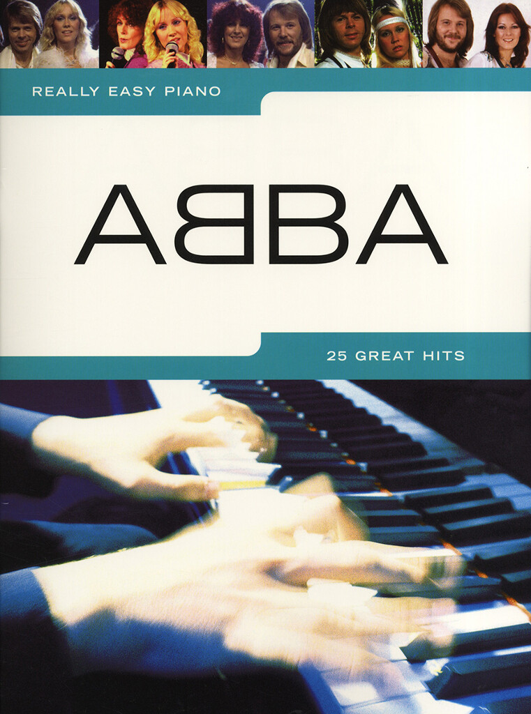 Front Cover Image Really Easy Piano: ABBA