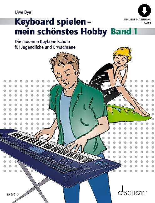 Front Cover Image Keyboard spielen - mein schönstes Hobby Band 1