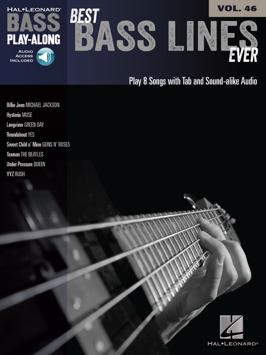 Front Cover Image Best Bass Lines Ever
