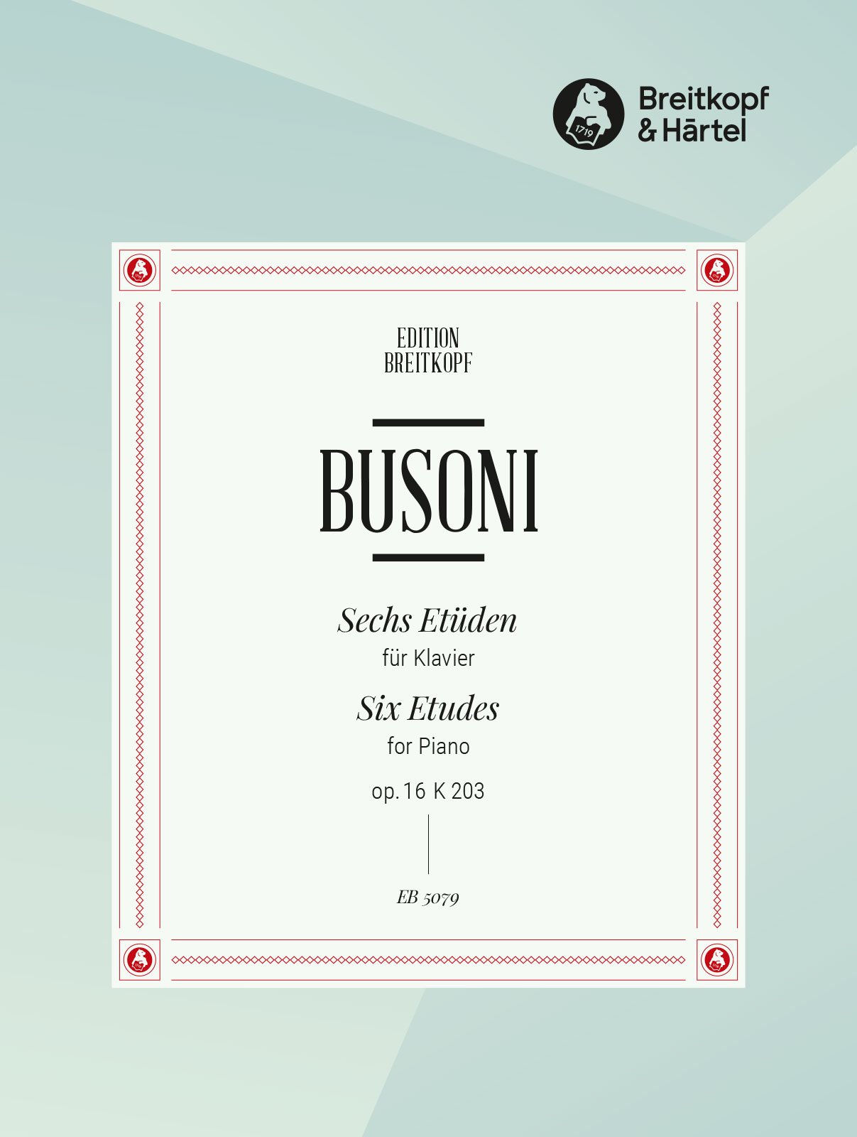 Other Cover Image Sechs Etüden op. 16 Bus-Ver. 203