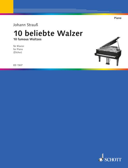 Front Cover Image 10 beliebte Walzer