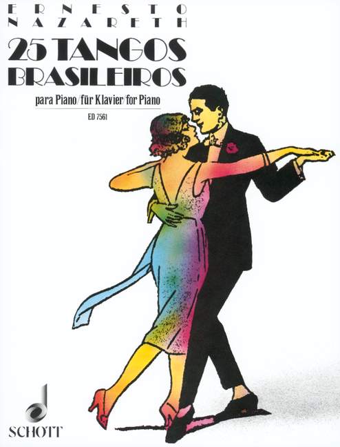 Front Cover Image 25 Tangos Brasileiros