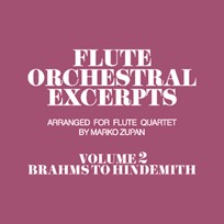 Front Cover Image Flute Orchestral Excerpts 2