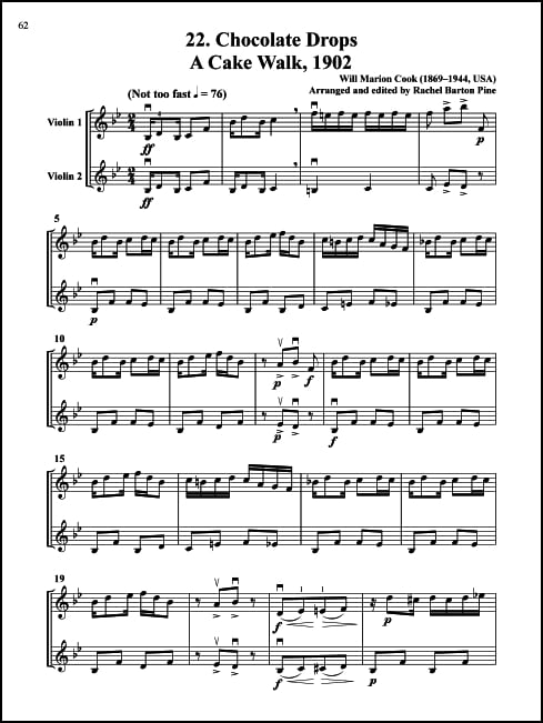 Other Cover Image Music by Black Composers: Violin Volume 1b