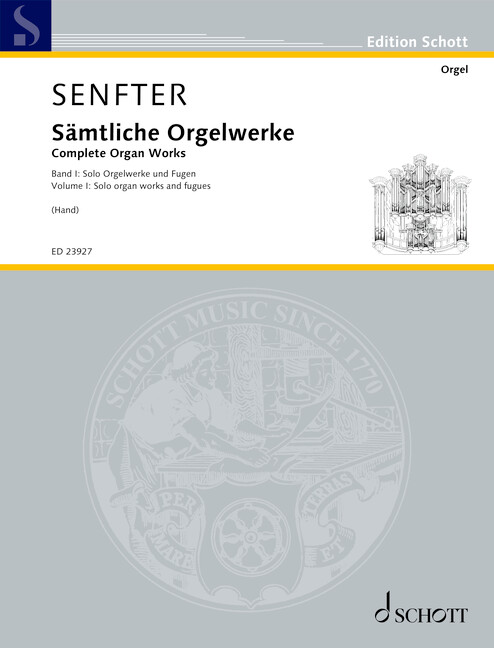 Front Cover Image Sämtliche Orgelwerke Band 1