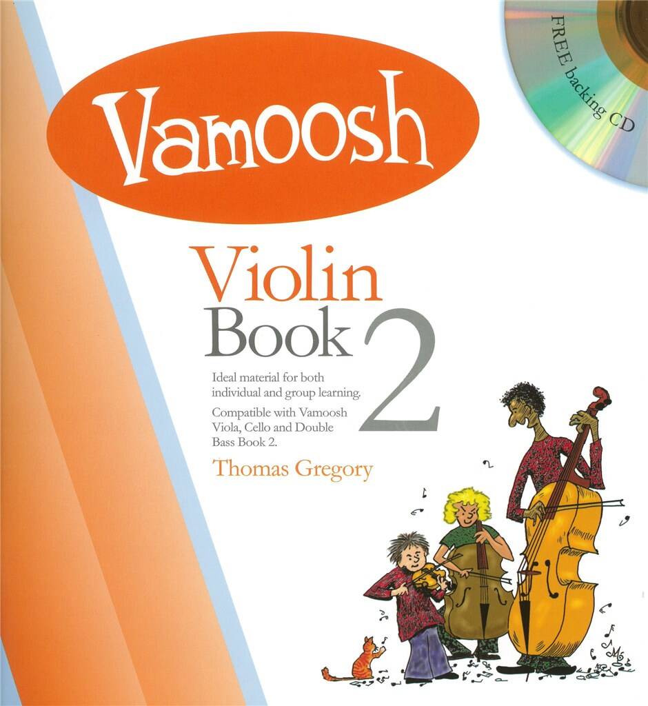 Front Cover Image Vamoosh Violin Book 2