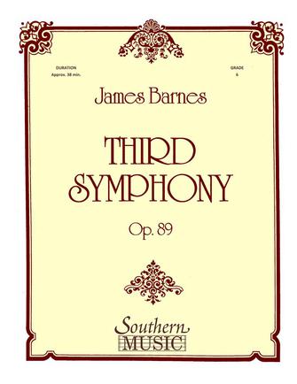 Front Cover Image Third Symphony op. 89