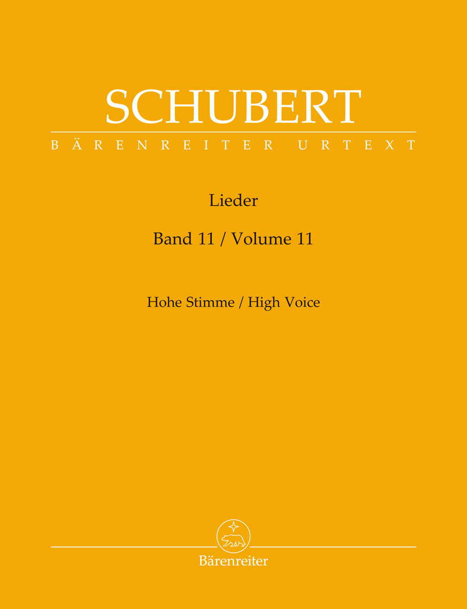 Front Cover Image Lieder Hohe Stimme, Band 11