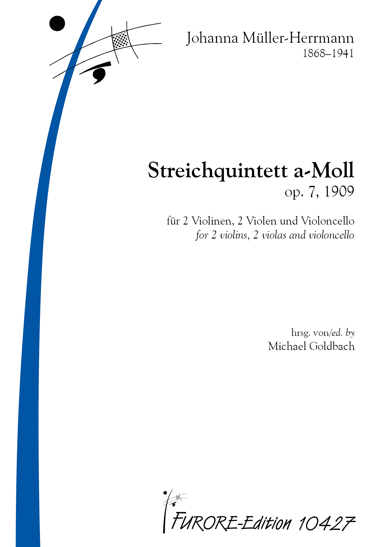 Front Cover Image Streichquintett a-Moll op. 7