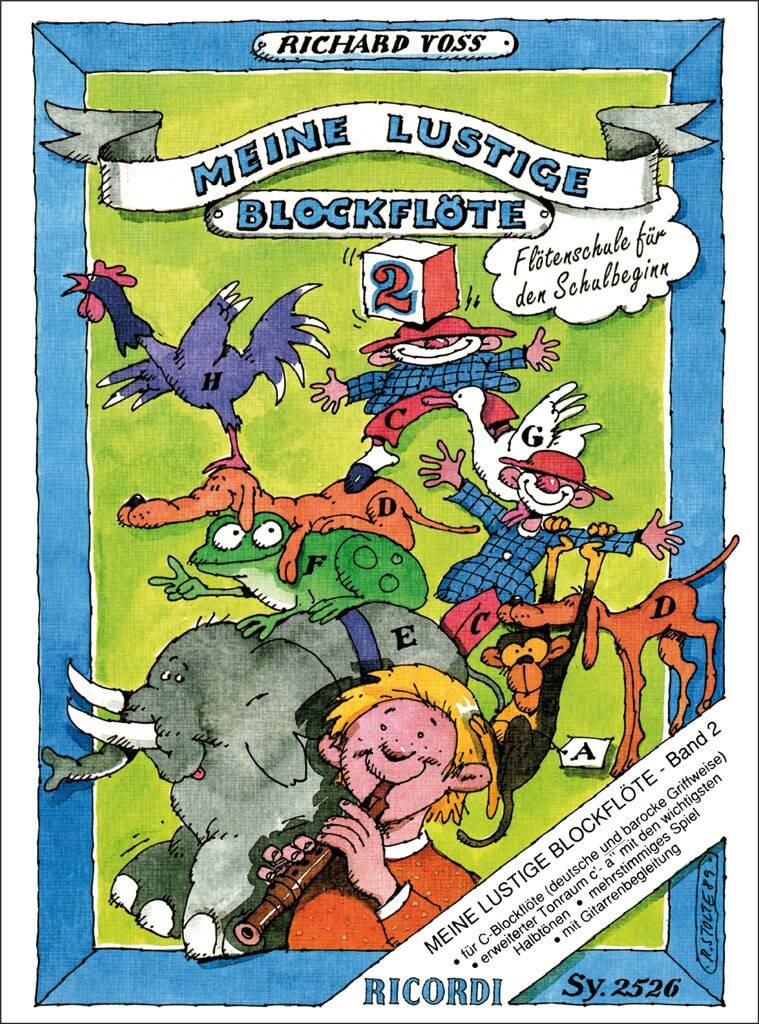 Front Cover Image Meine lustige Blockflöte Band 2