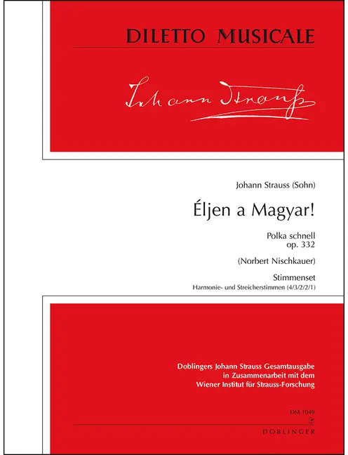 Front Cover Image Éljen a Magyár op. 332