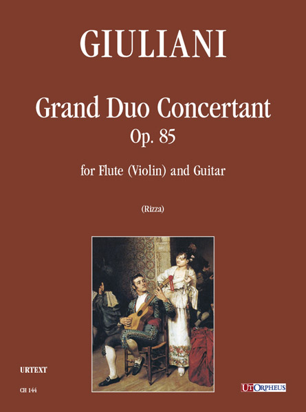 Front Cover Image Grand Duo Concertant Op. 85 for Flute (Violin) and Guitar