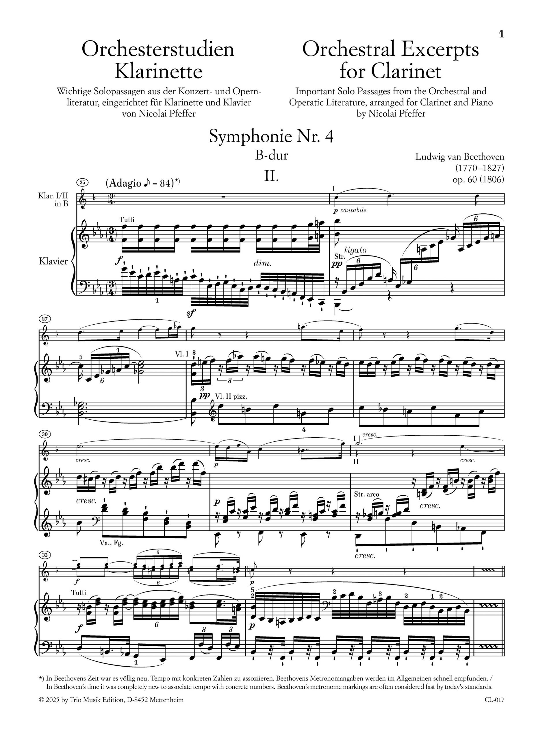 Other Cover Image Orchesterstudien Klarinette