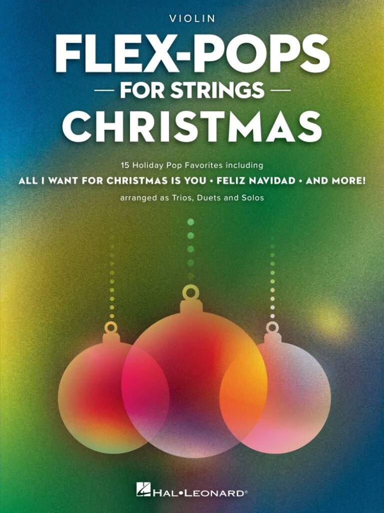 Front Cover Image Flex-pops For Strings - Christmas - Violin