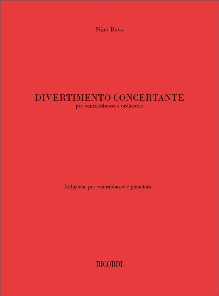 Front Cover Image Divertimento Concertante