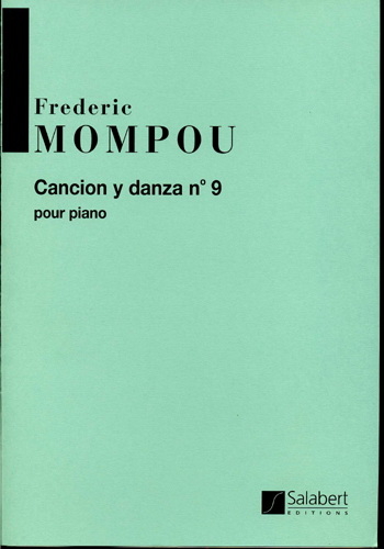 Front Cover Image Cancion y danza no. 9