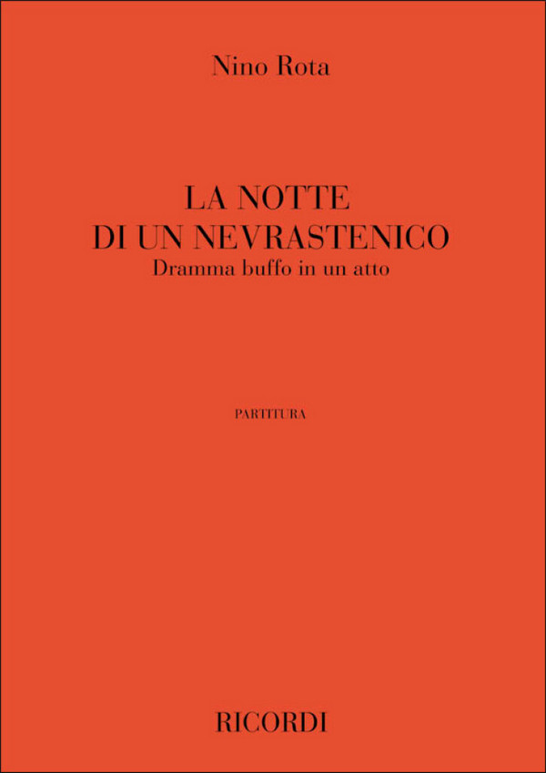 Front Cover Image La notte di un nevrastenico
