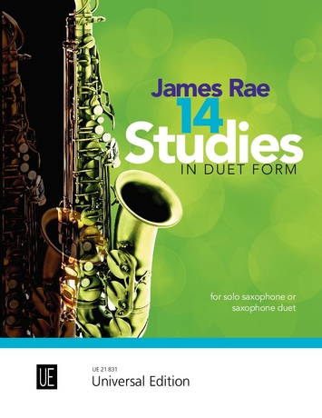 Front Cover Image 14 Studies in Duet Form für 1-2 Saxophone