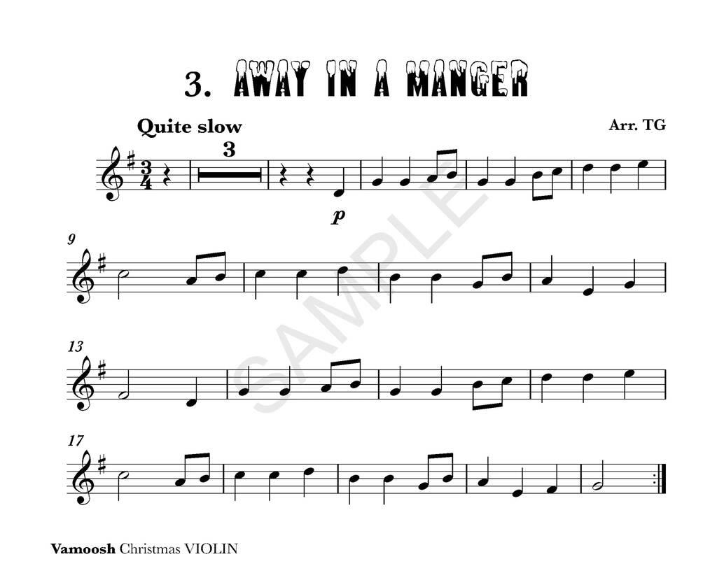 Other Cover Image Vamoosh Christmas Violin