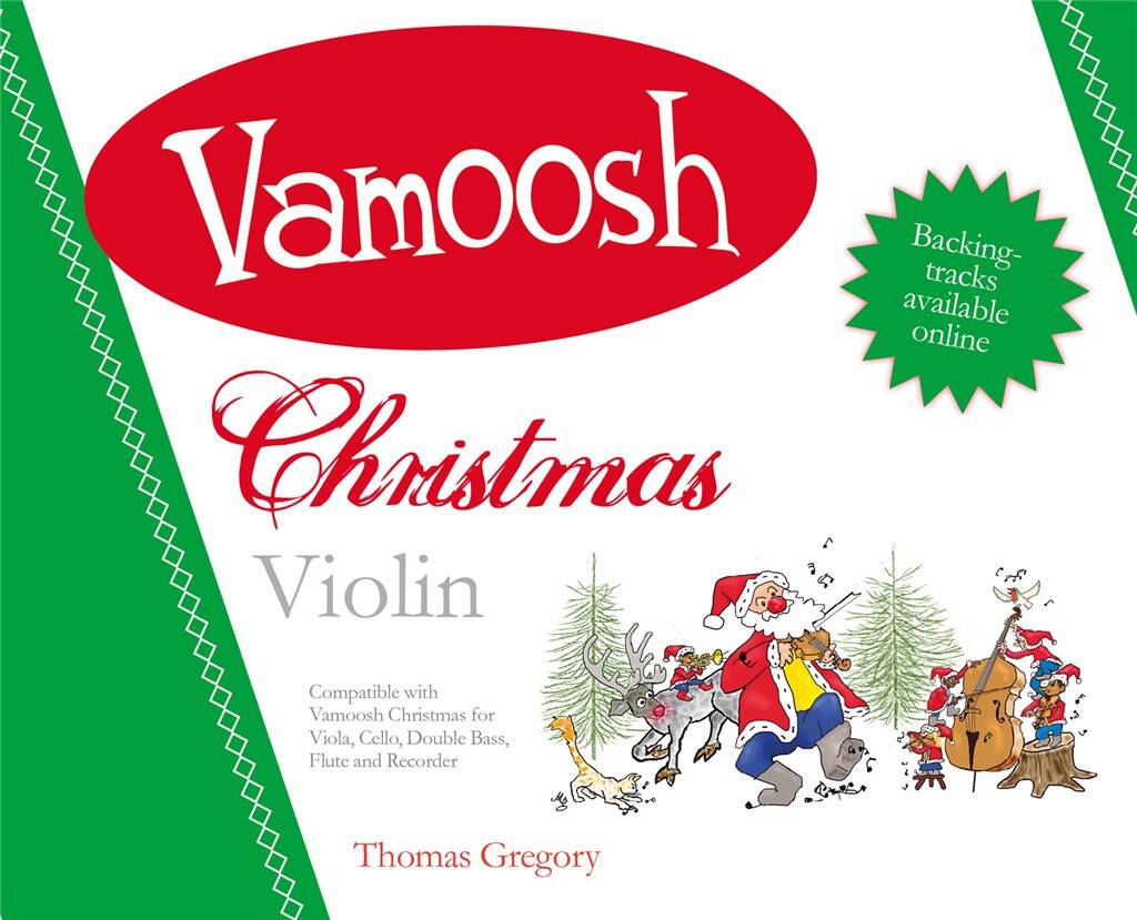 Front Cover Image Vamoosh Christmas Violin