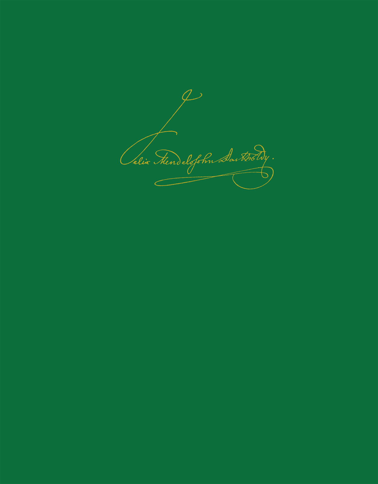 Front Cover Image Erde, Hölle und Himmel ("Christus") MWV A 26 – Oratorium (Fragment)