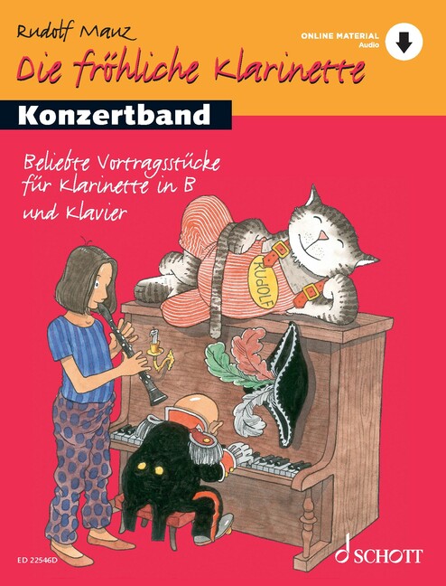 Front Cover Image Die fröhliche Klarinette