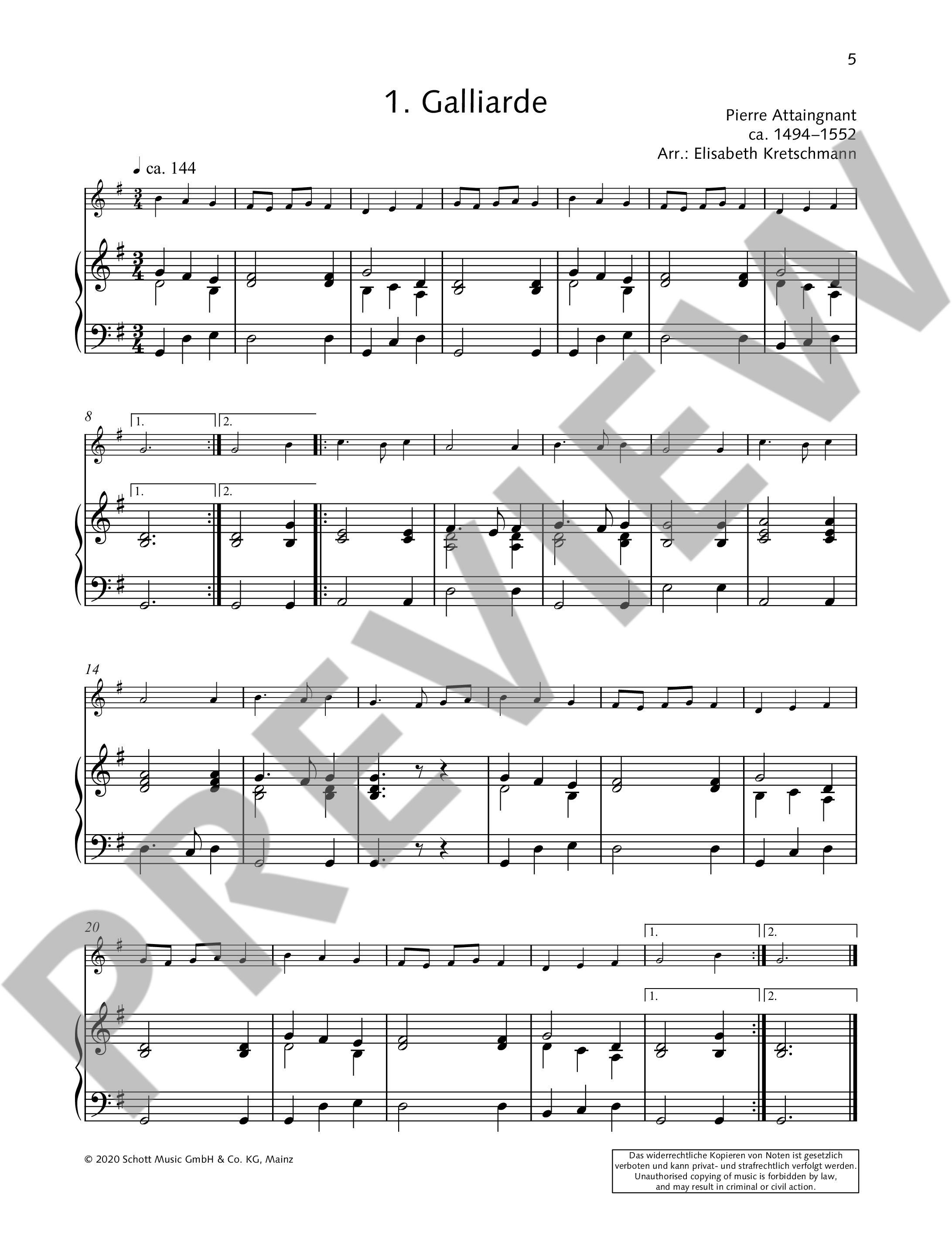 Other Cover Image Leichte Konzertstücke, Band 1