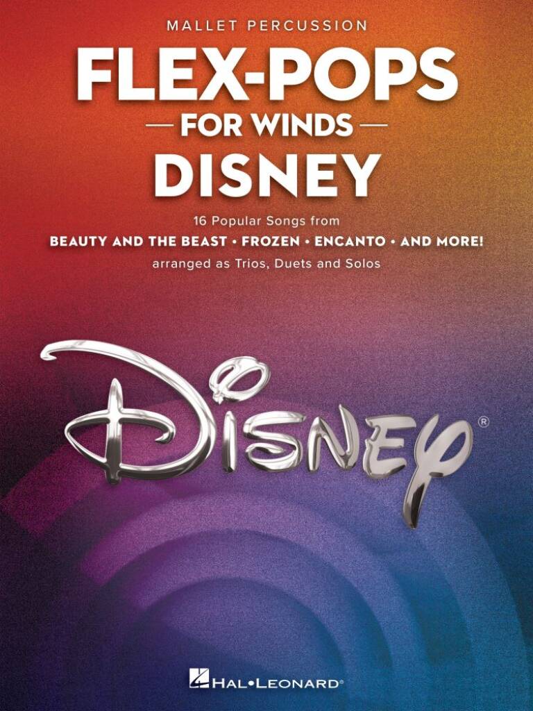 Front Cover Image Flex-Pops for Winds - Disney - Mallet Percussion