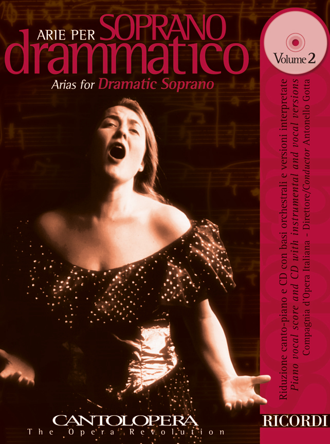 Front Cover Image Arie Per Soprano Drammatico Vol. 2