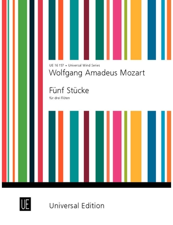 Front Cover Image 5 Stücke für 3 Flöten