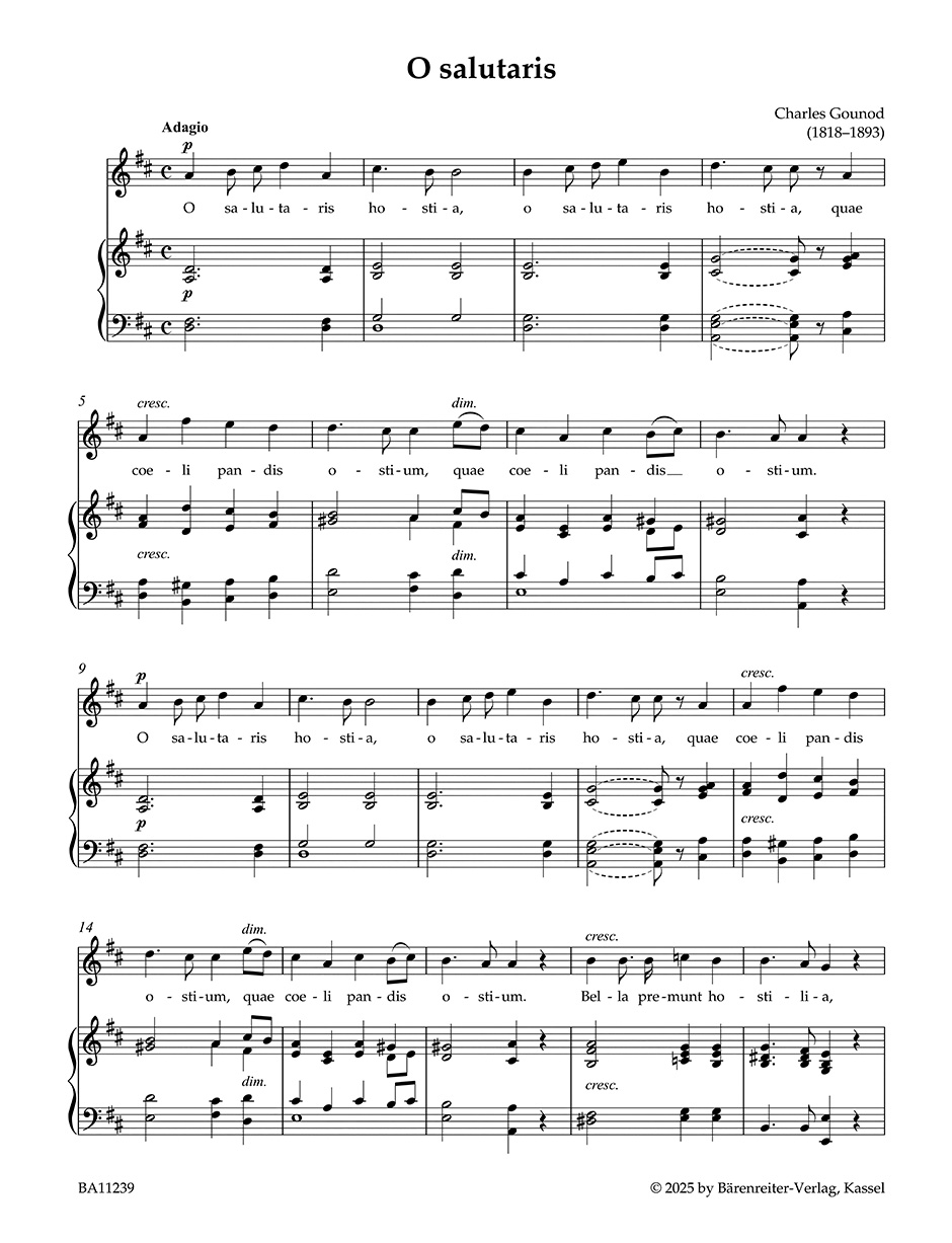 Other Cover Image Geistliche Solomotetten französischer Meister des 19. und 20. Jahrhunderts für eine Singstimme und Orgel (Harmonium, Klavier)